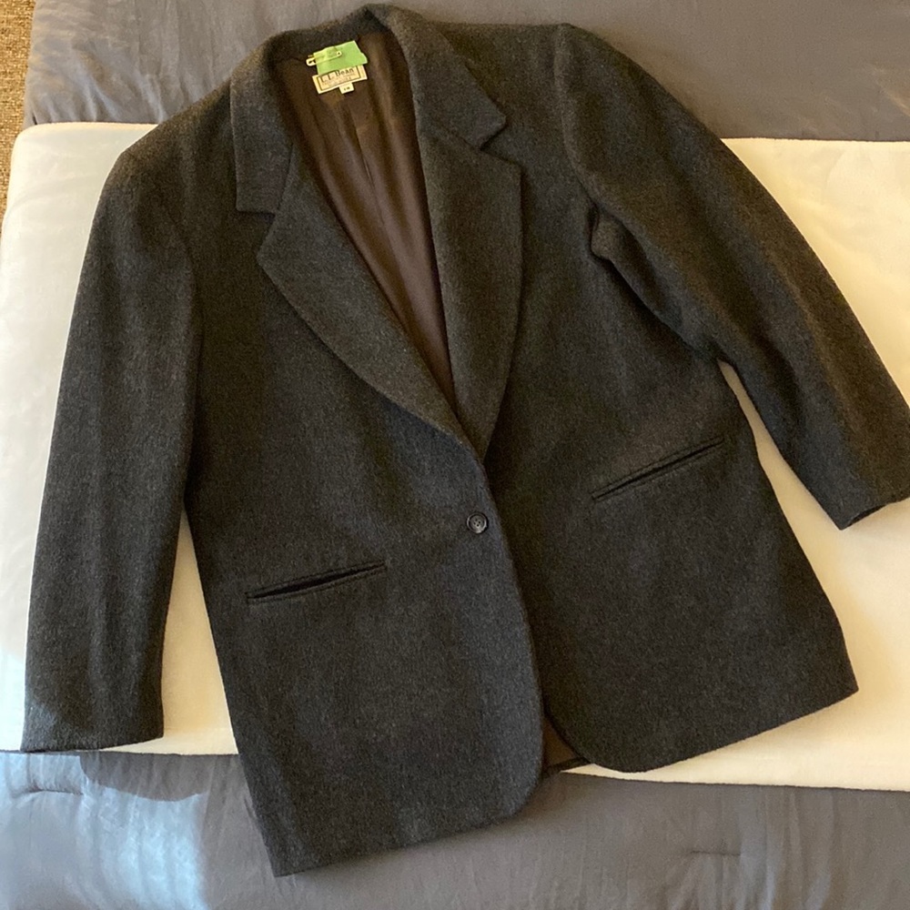 L.L. Bean wool blazer jacket